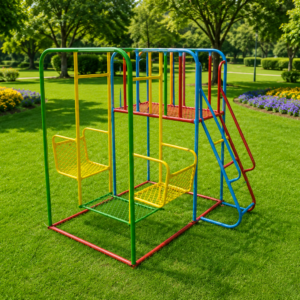 bambino double swing jungle gym
