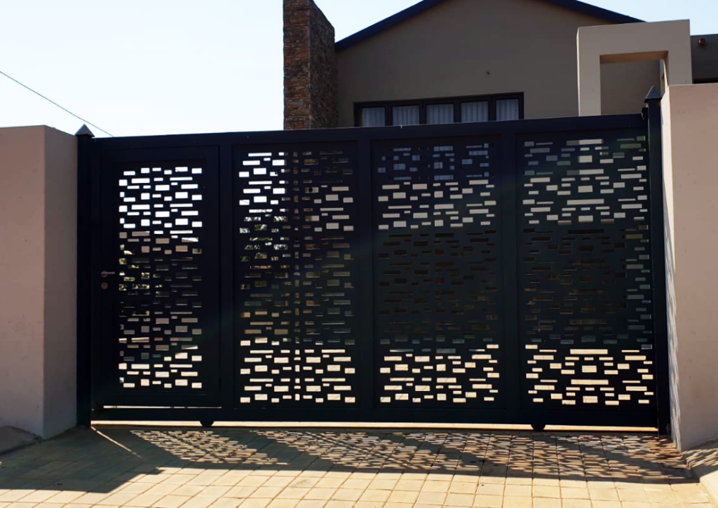 custom gate 9 just steel